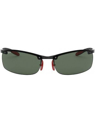 Lentes de sol Ray Ban RB8305M F005/71 Scuderia Ferrari Collection Square Shape Gris