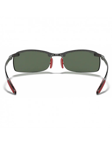 Lentes de sol Ray Ban RB8305M F005/71 Scuderia Ferrari Collection Square Shape Gris