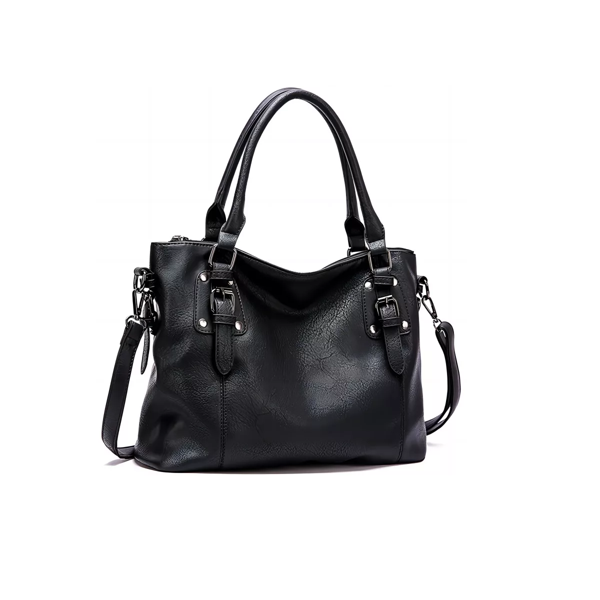 Bolso Mujer De Cuero Pu Estilo Casual Y Vintage.