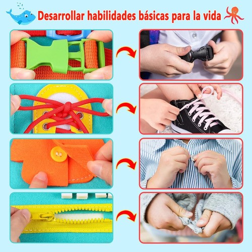 Juguete Tablero Para niños de 1-4 años verde