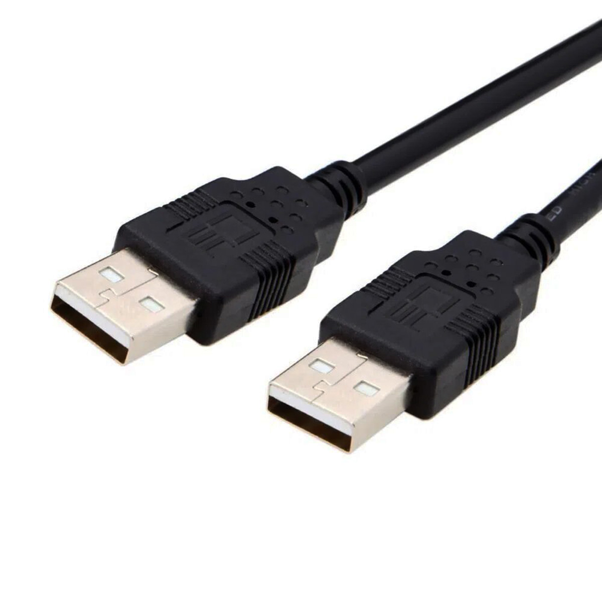 Paquete 10 Cables USB Macho a USB Macho 80cm.