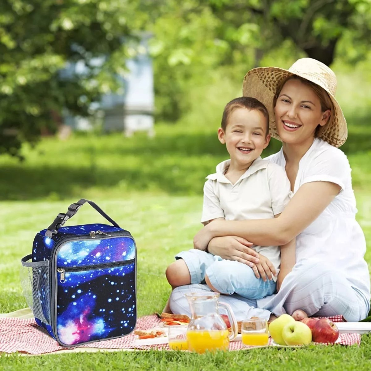 Lonchera Aislada De 1.8l A Prueba De Derrames Portátil.