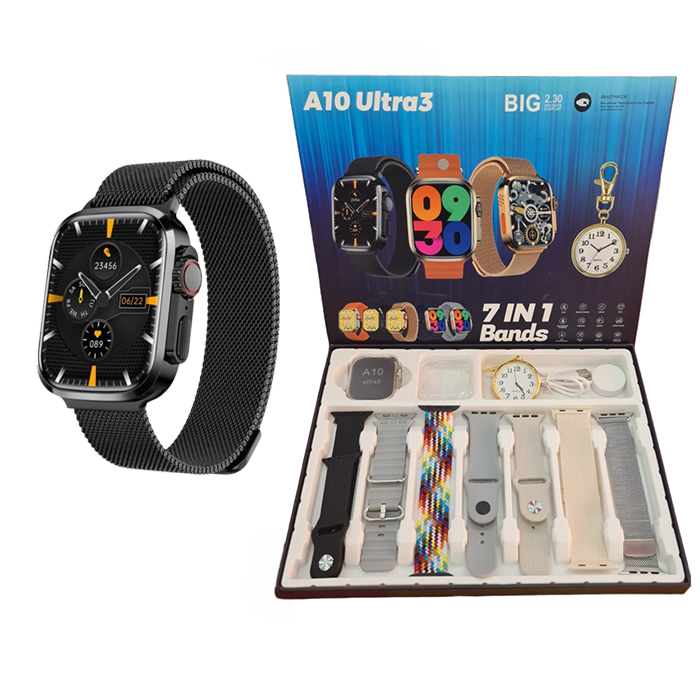 Combo Smartwatch A10 7 en 1.