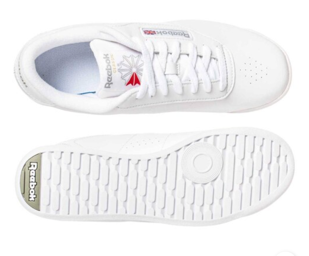 Tenis Casual Reebok Princess Color Blanco Para Mujer