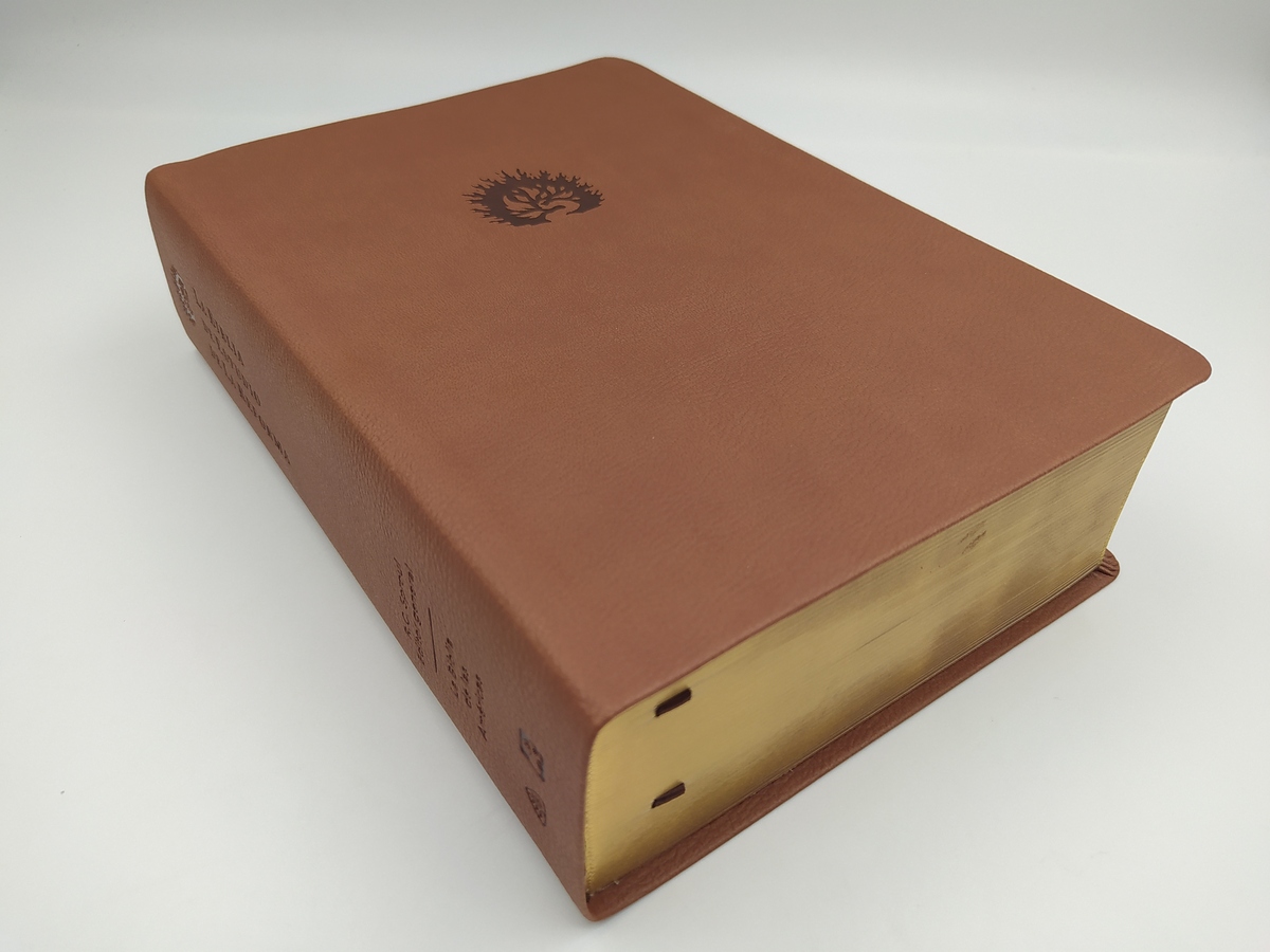 Biblia De Estudio De La Reforma Lbla Símil Piel Café