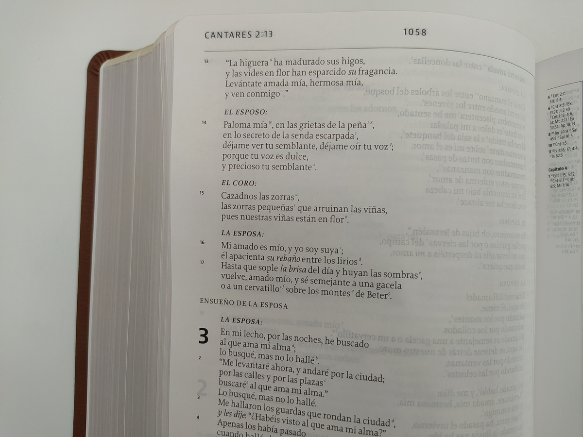 Biblia De Estudio De La Reforma Lbla Símil Piel Café