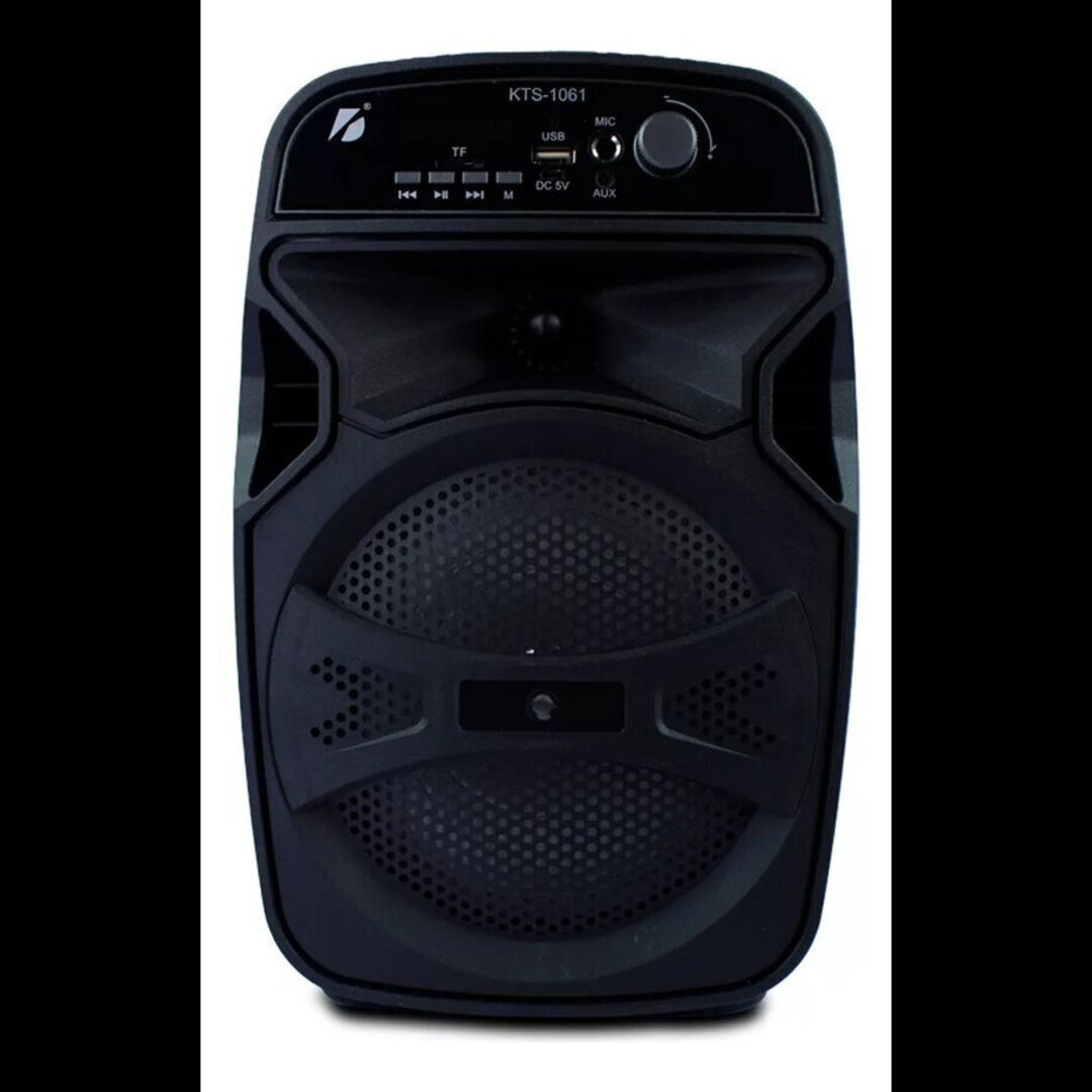 Bocina Tipo Bafle 6.5 Con Microfono Alambrico Big Sound kts-1061.