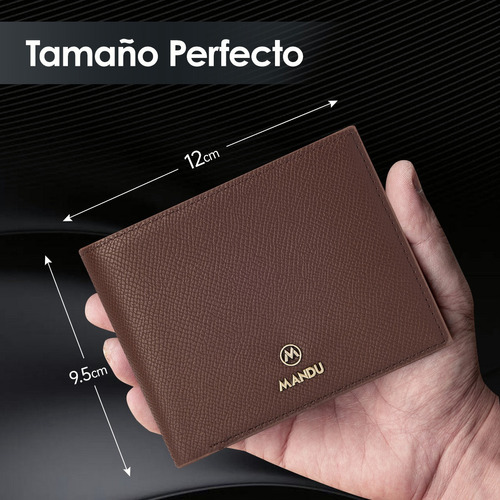 Carteras Para Hombre Con Gran Capacidad Y Protección Rfid.