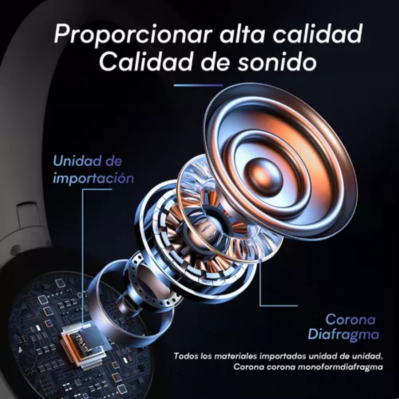 Audífonos Gamer inalámbricos Diadema Bluetooth Venker A2 Con Mic.