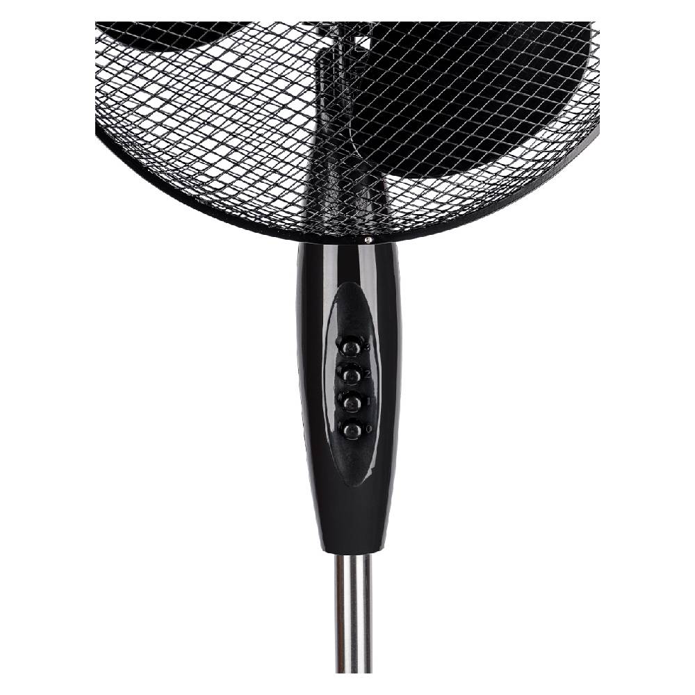 Ventilador Daewoo DI-9416 16 Pedestal 3 Velocidades Negro.