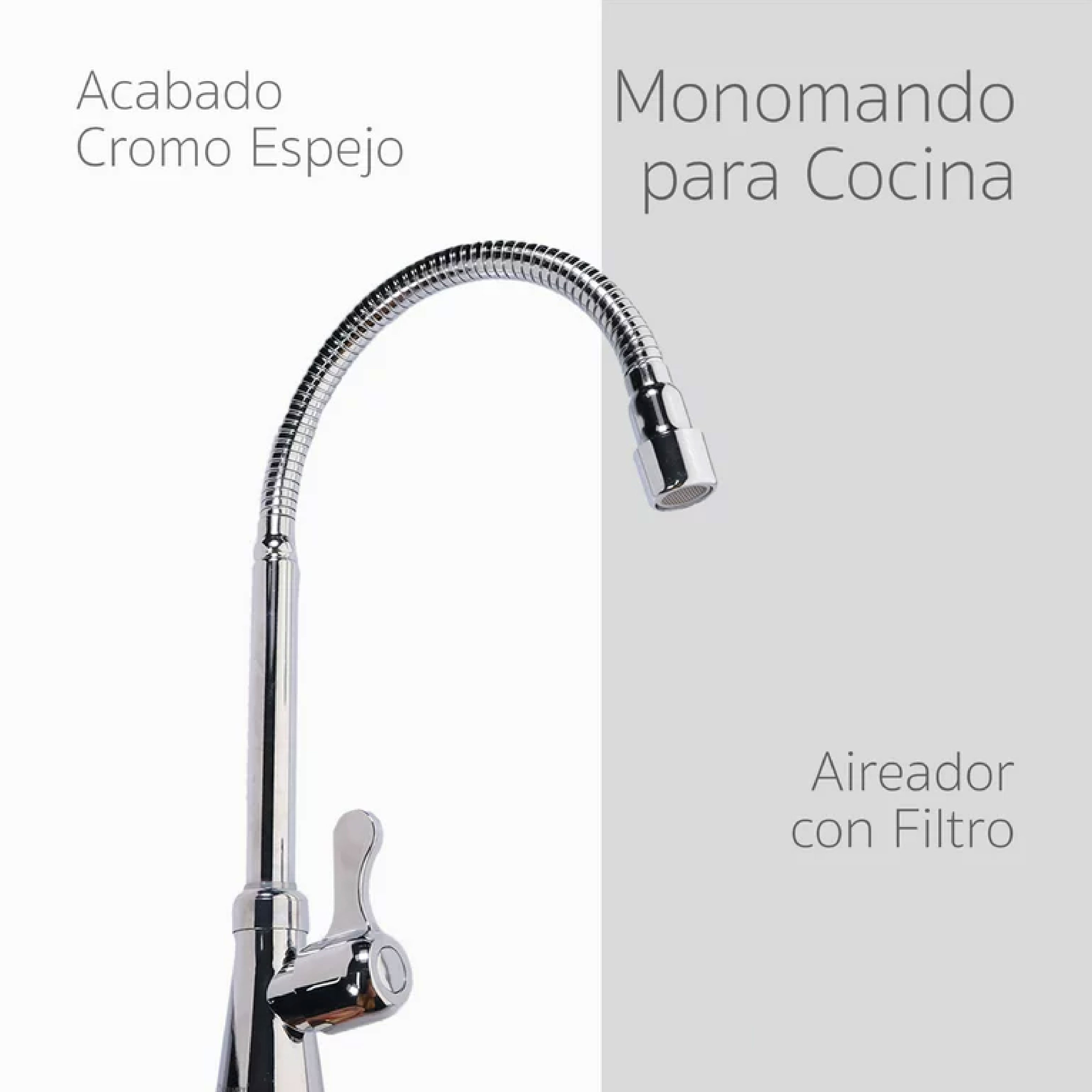Monomando Para Fregadero SP-10007