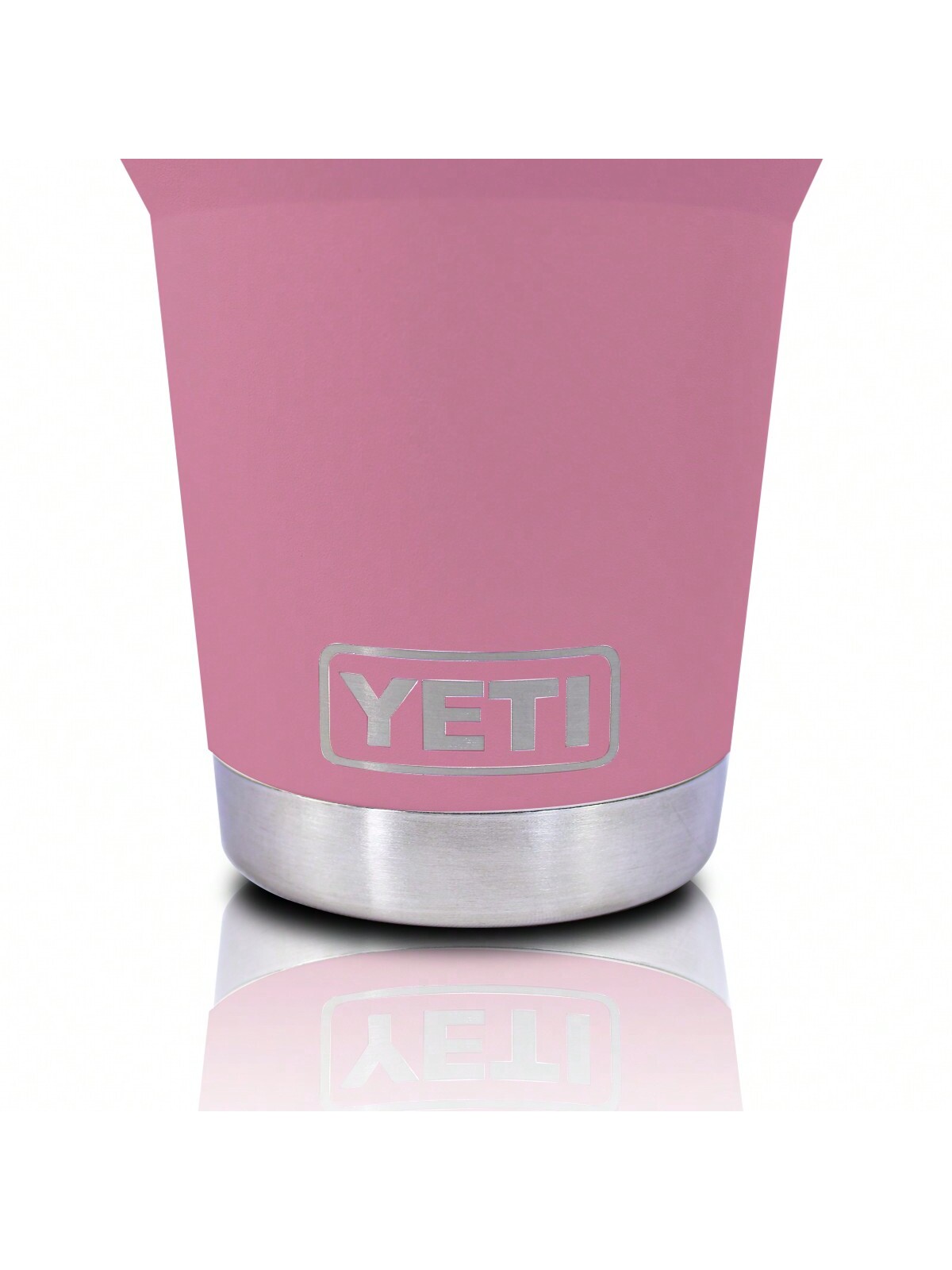 Vaso Termico Rosa Vieja Yeti Capacidad De 380 Ml Con Agarradera.