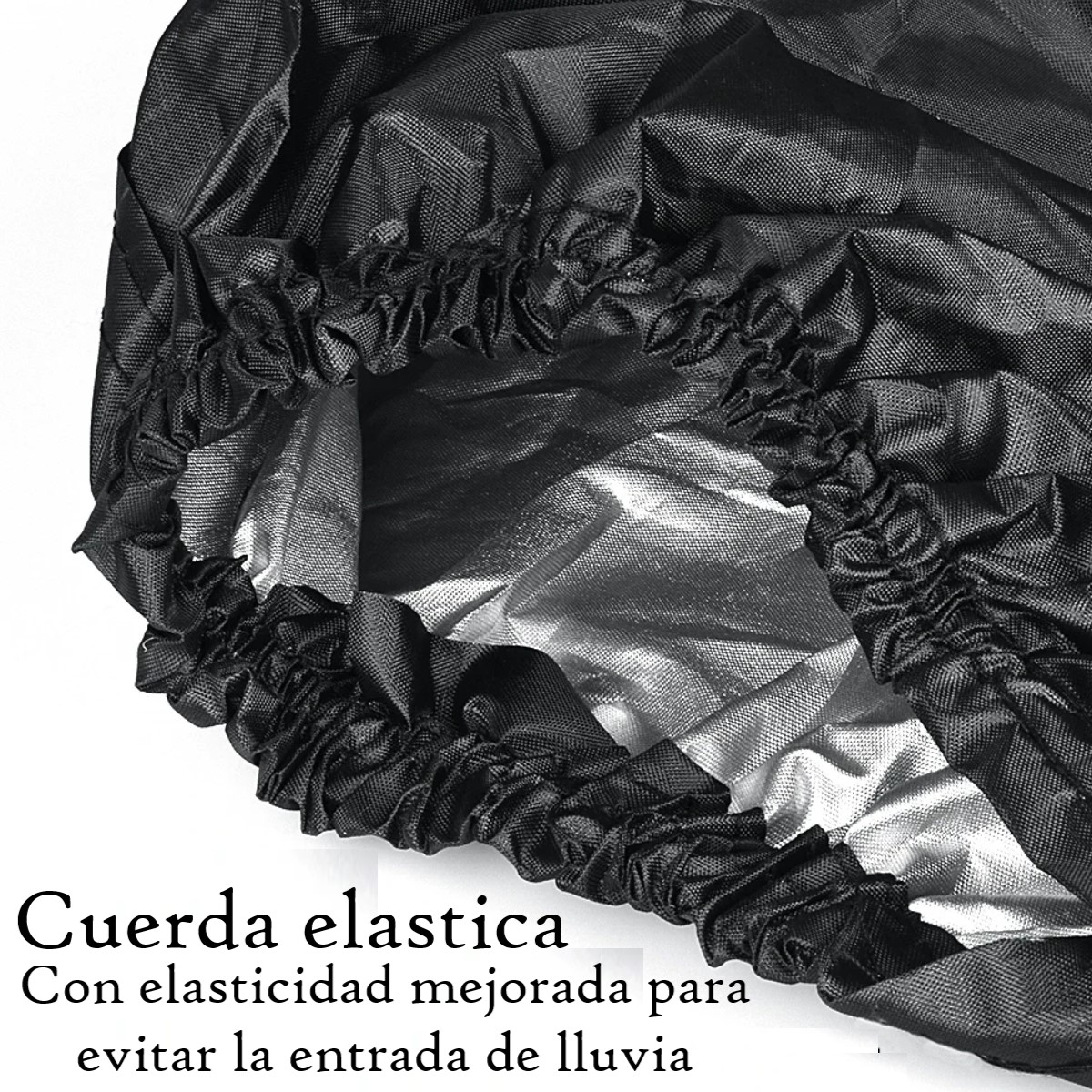 Funda cubierta impermeable motocicleta tela resistente polvo protección UV interior exterior 4XL
