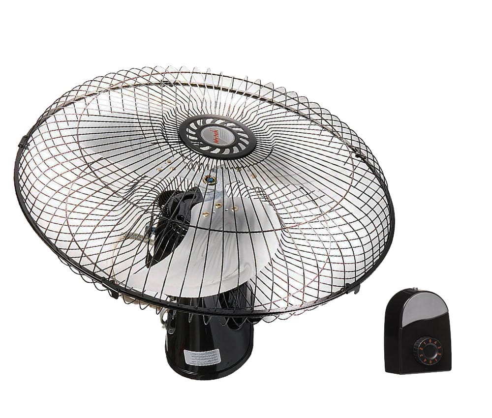 Ventilador Techo Mytek 3126 Aspas Metal 18 Control Pared.