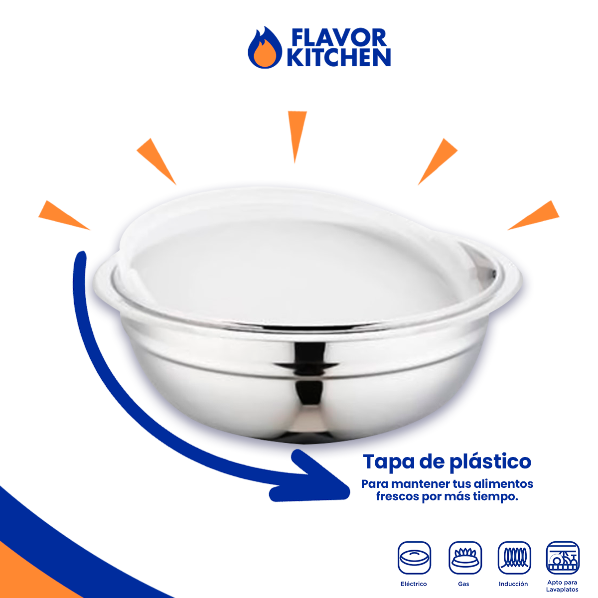 Batería de Cocina Flavor Kitchen Profesional 26 Piezas.