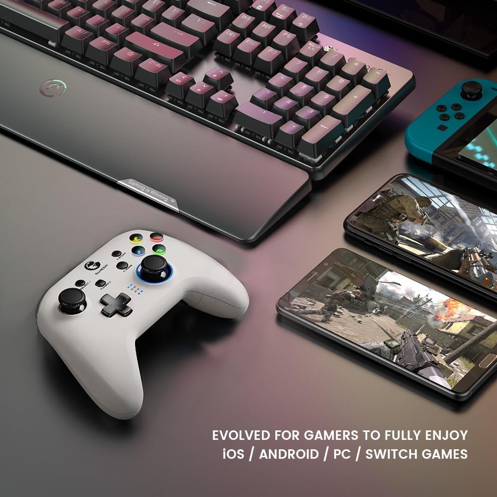 Control Inalámbrico Gamesir T4 Pro Switch Multiplataforma.