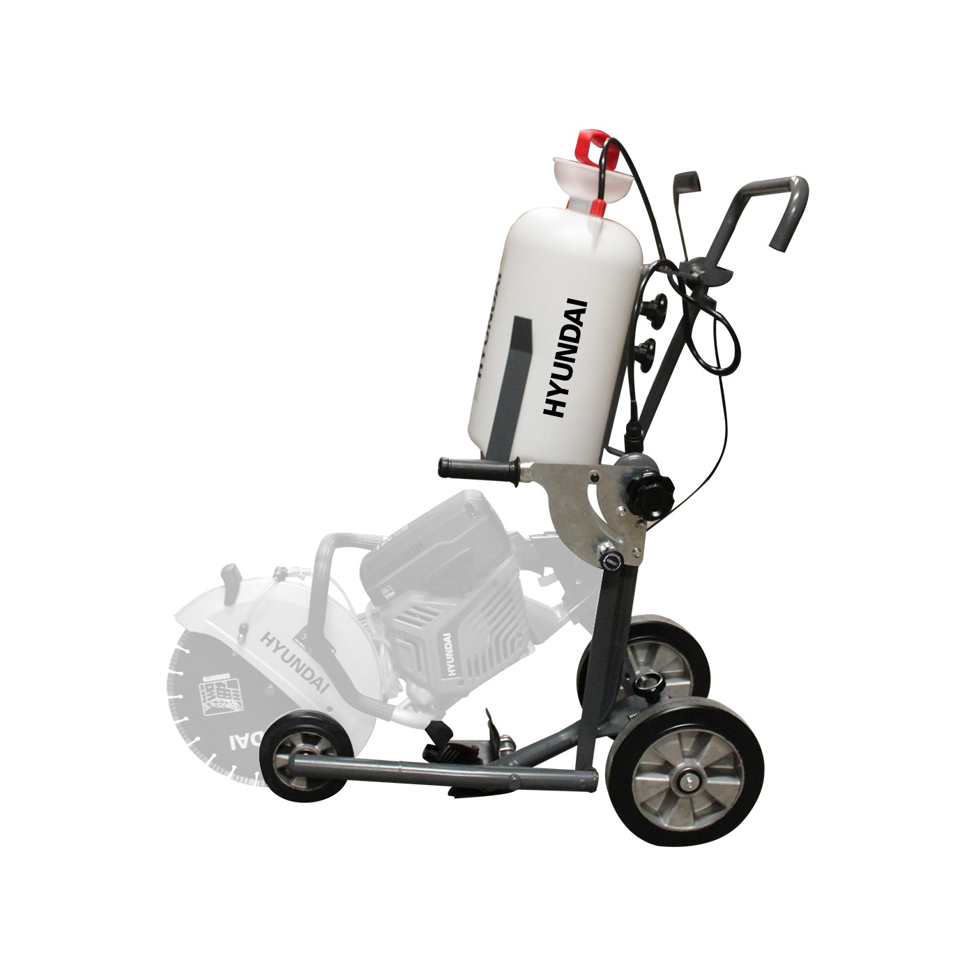 CARRITO TRANSPORTADOR PARA CORTADORA DE CONCRETO HYUNDAI HYCC7400 - HYCC-CAR.