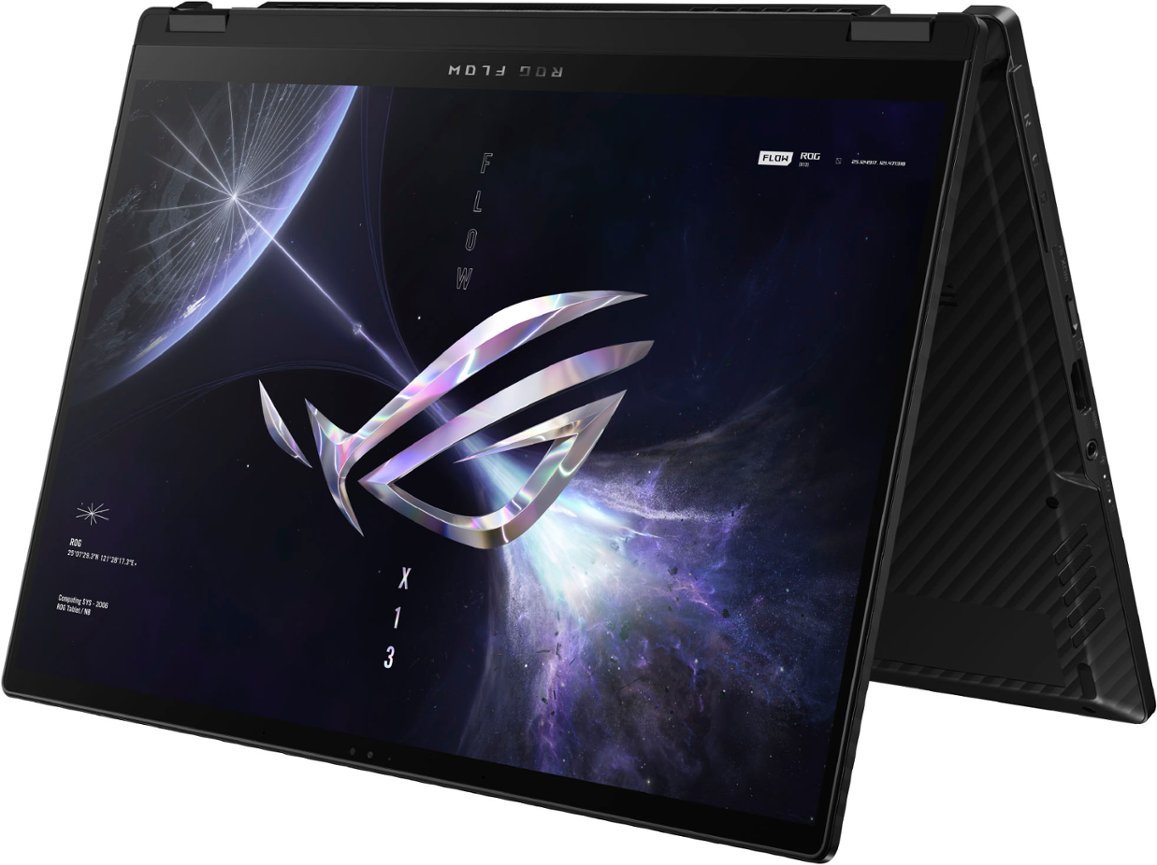 Laptop Gamer Asus Rog Flow X13, Pantalla IPS Touch WUXGA 13.4 Pulgadas 120 Hz, Procesador AMD Ryzen 9 7940HS, 16 Gb Ram 512 Gb Ssd, Graficos AMD Radeon 780M, Windows 11 Home .