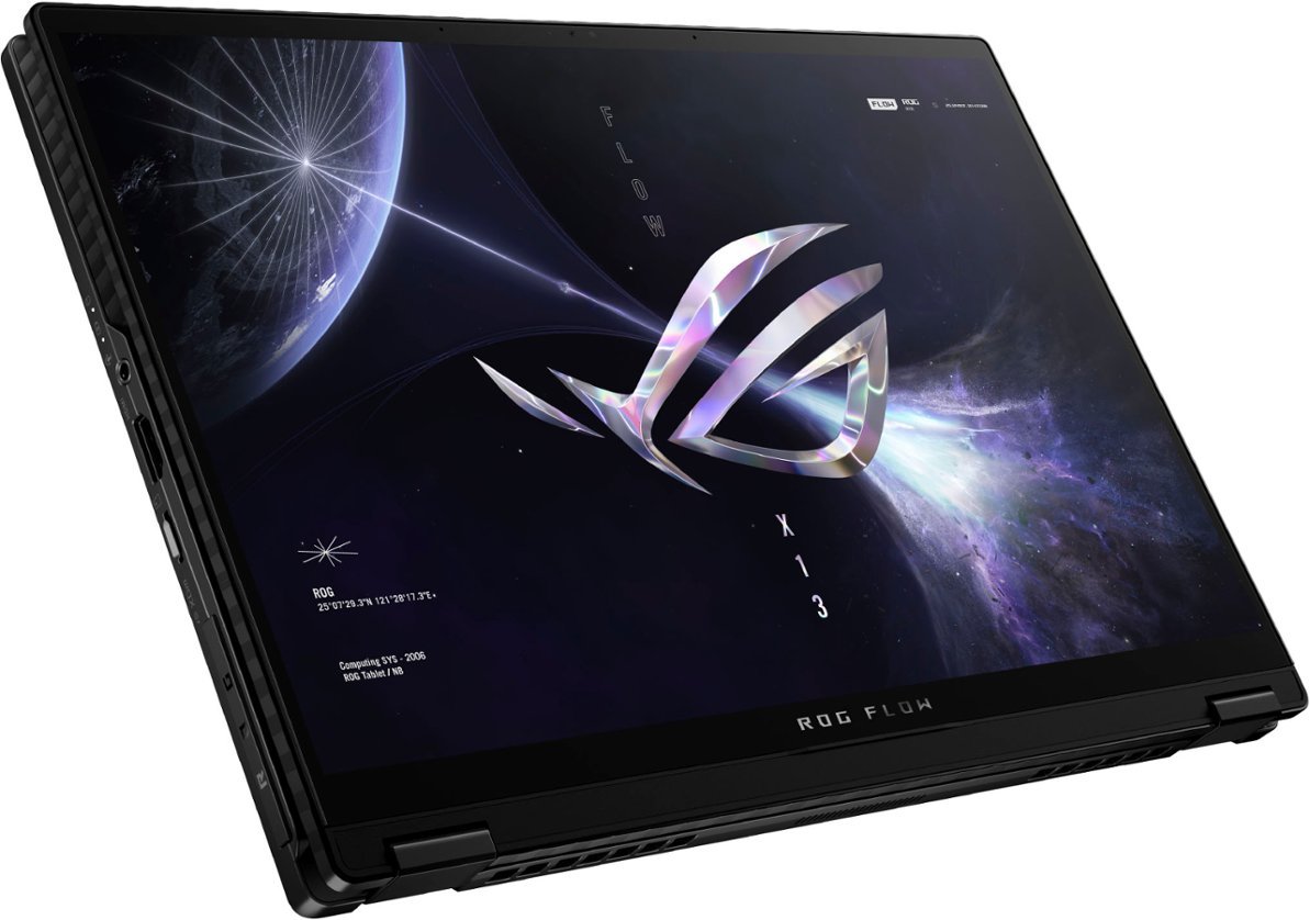 Laptop Gamer Asus Rog Flow X13, Pantalla IPS Touch WUXGA 13.4 Pulgadas 120 Hz, Procesador AMD Ryzen 9 7940HS, 16 Gb Ram 512 Gb Ssd, Graficos AMD Radeon 780M, Windows 11 Home .