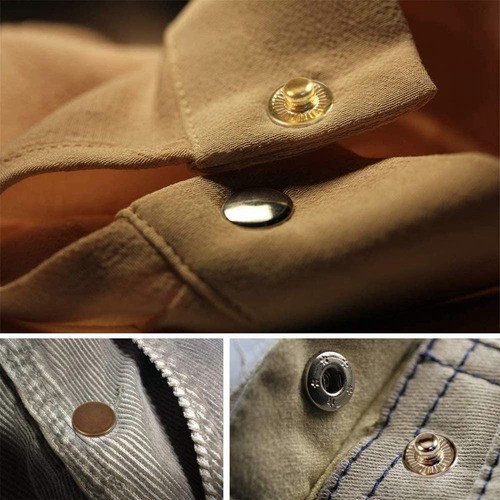 "Broches De Presión Metálicos Botones De Costura Coser Snaps "