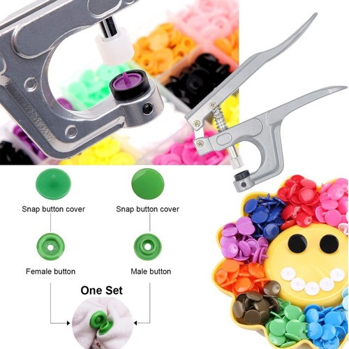 "Pinza Kam Presión Botón Snap Y 360 Juegos De Broches T5 12mm "