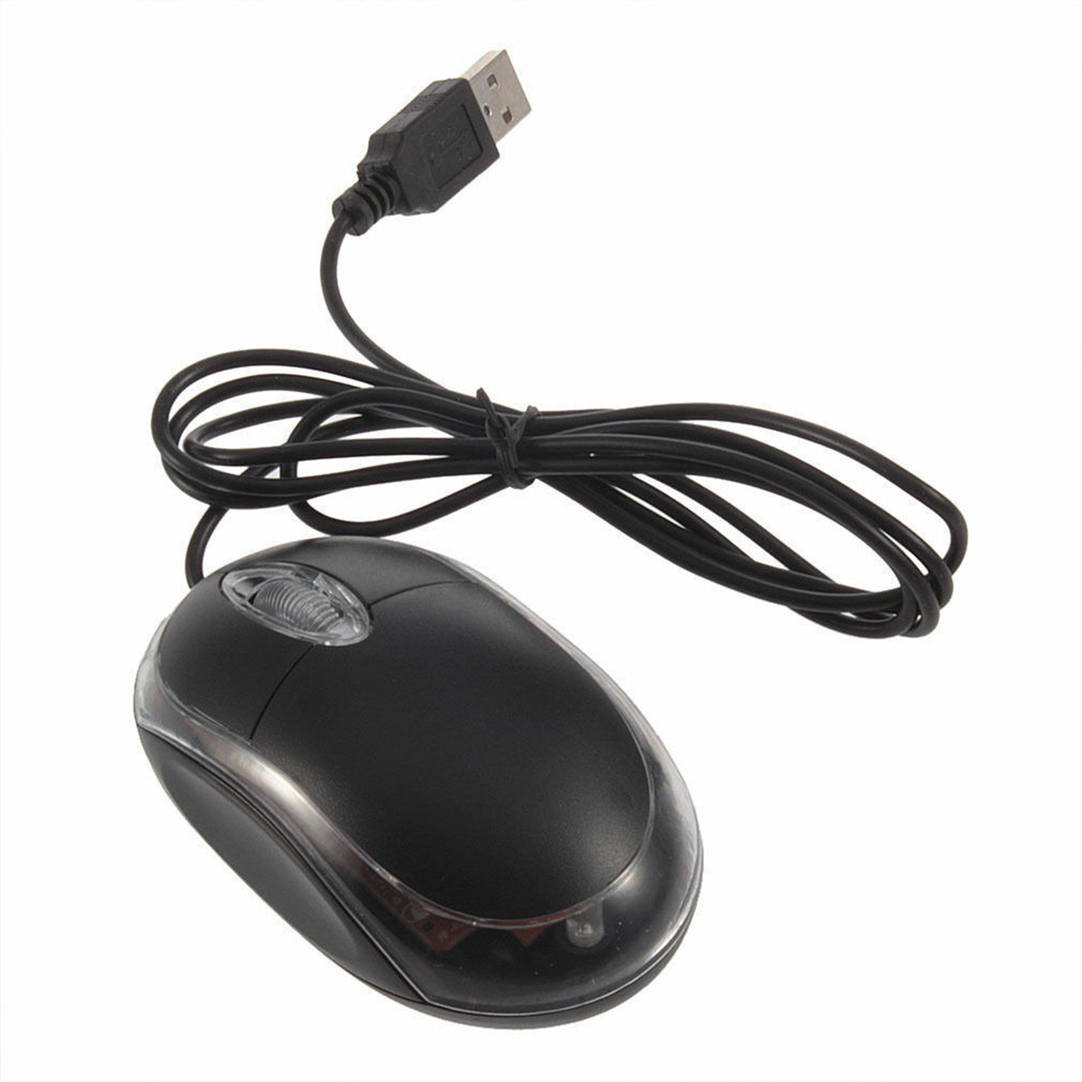 Mouse Óptico Alámbrico USB.