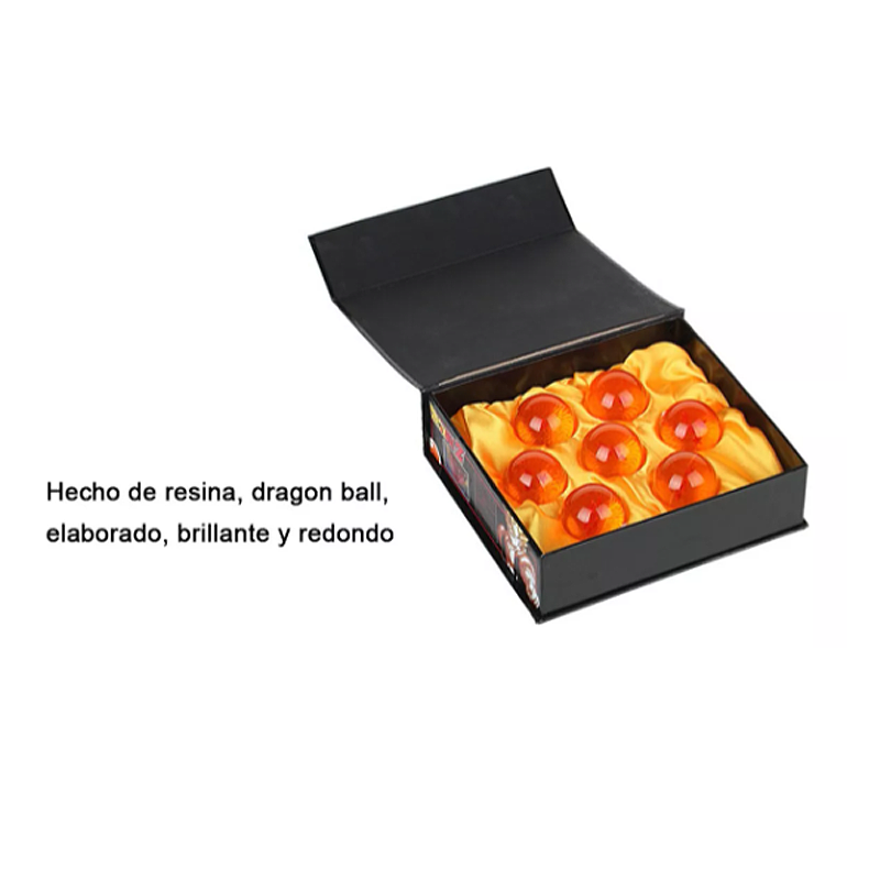 Esferas Del Dragón De Cristal Acrílico De 7.6cm Dragon Ball