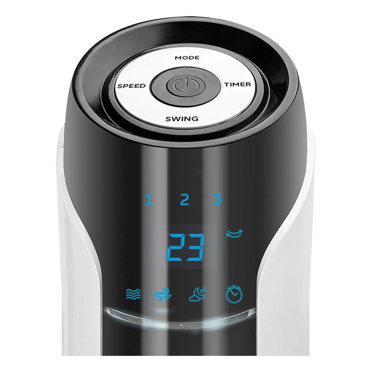 Ventilador de Torre Navia VTN-004 48" 45W / 3 Vel Blanco/Negro ALBY9*