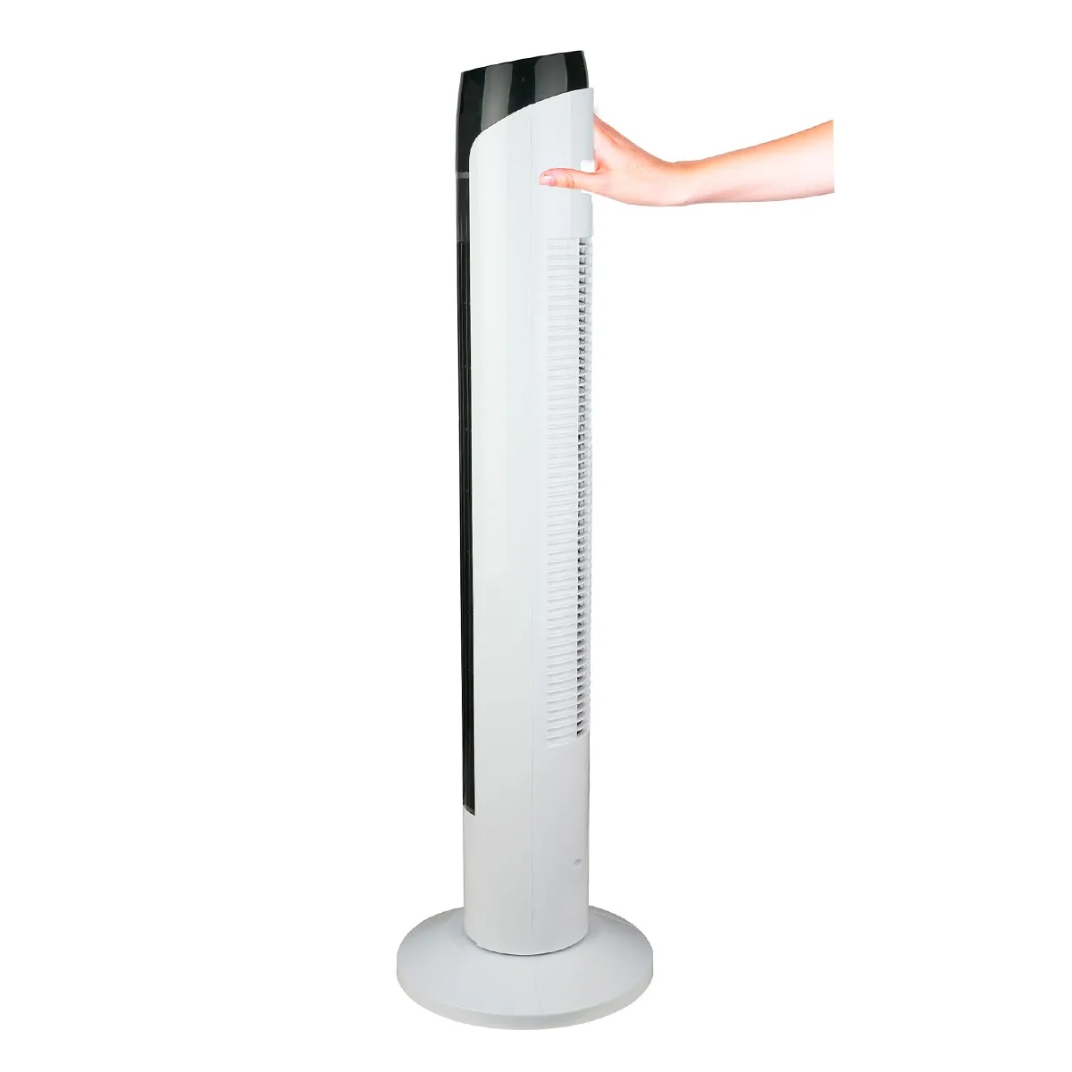 Ventilador de Torre Navia VTN-004 48" 45W / 3 Vel Blanco/Negro ALBY9*
