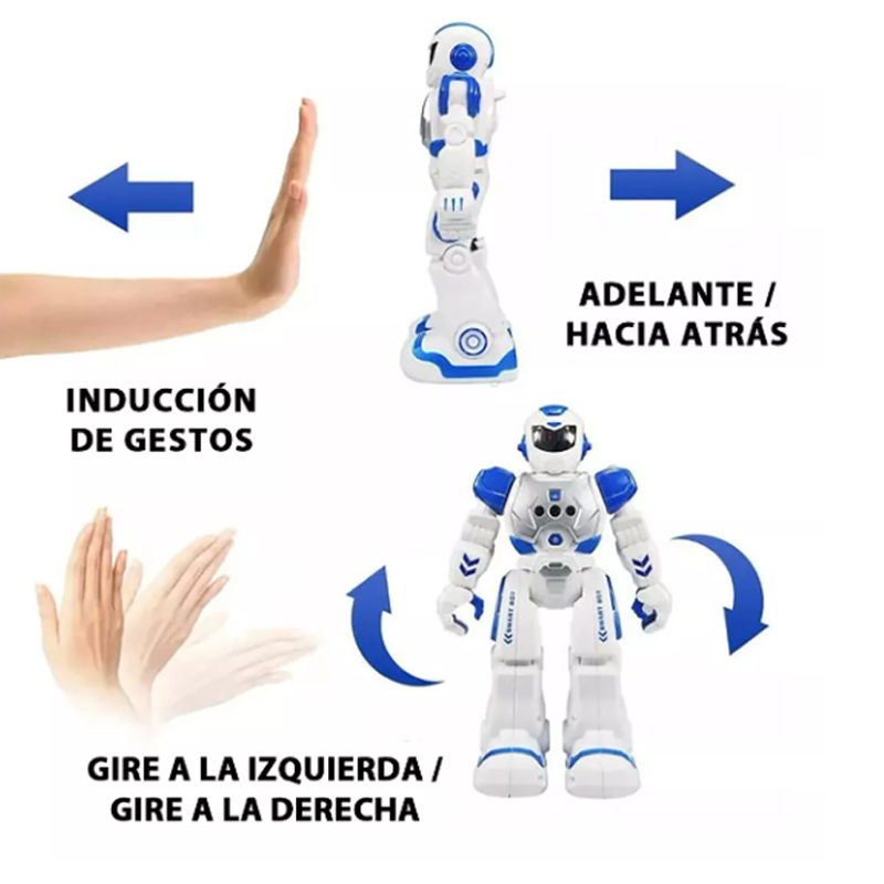 Robot Inteligente Control Remoto Juguete Educación Didáctico.