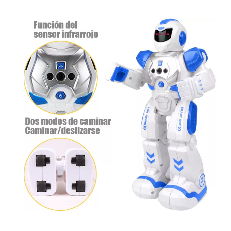 Robot Inteligente Control Remoto Juguete Educación Didáctico.
