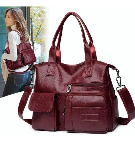 Bolsa De Mano Y Hombro De Gran Capacidad Para Mujer.