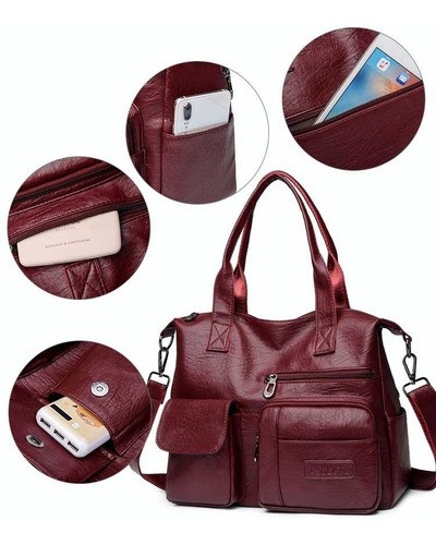 Bolsa De Mano Y Hombro De Gran Capacidad Para Mujer.