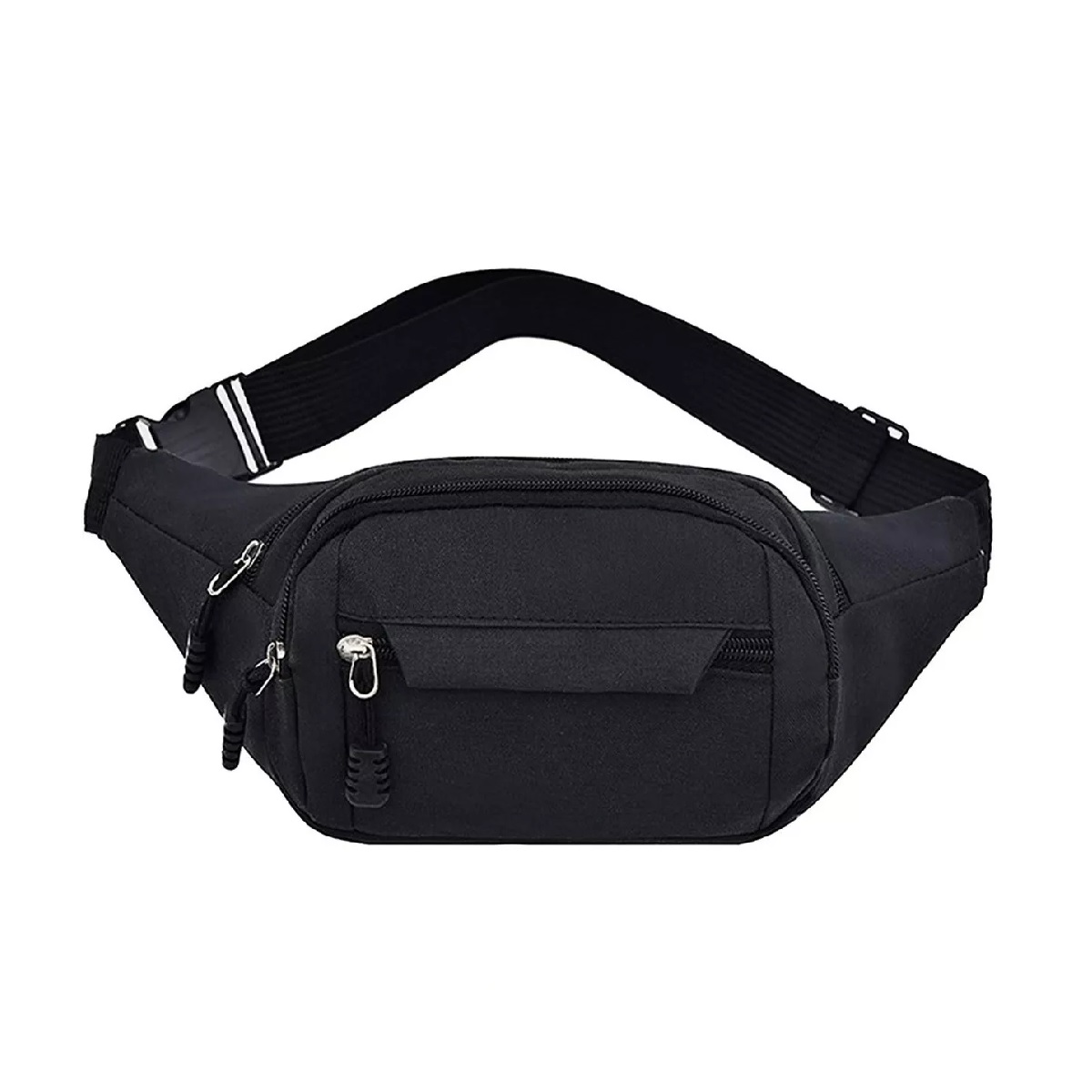 Cangurera Riñonera Premium Deportiva Y De Viaje Negra