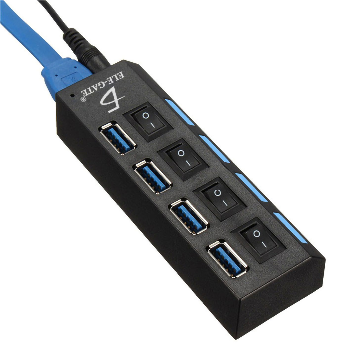 Hub 4 Puertos USB 3.0 Switch.