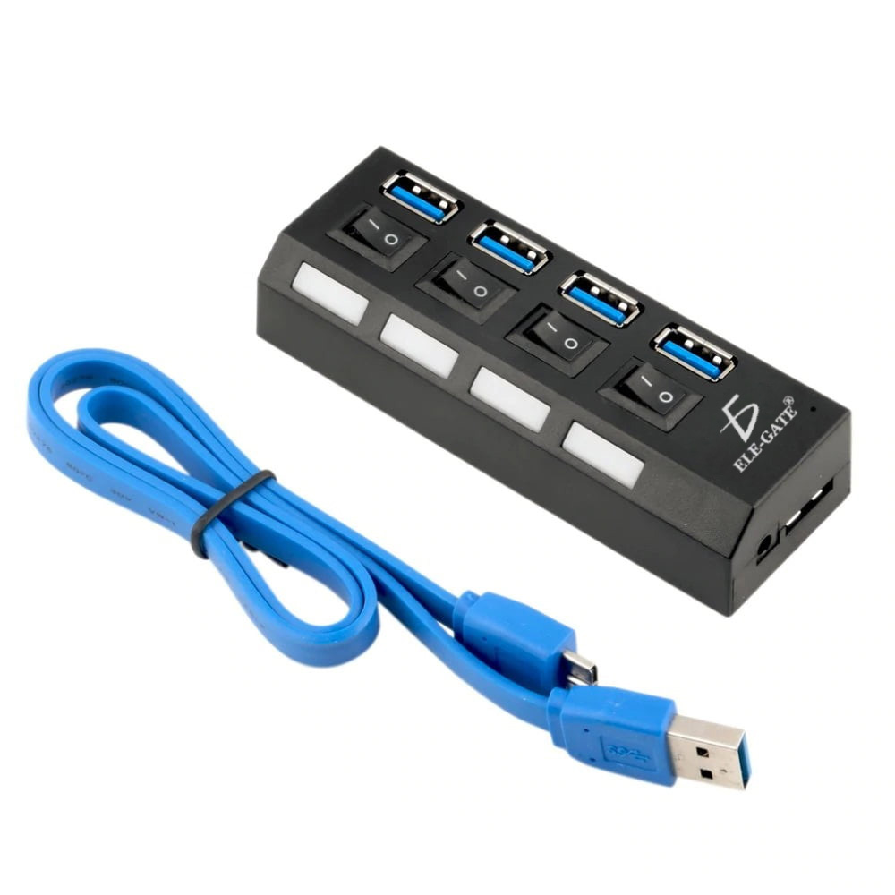 Hub 4 Puertos USB 3.0 Switch.