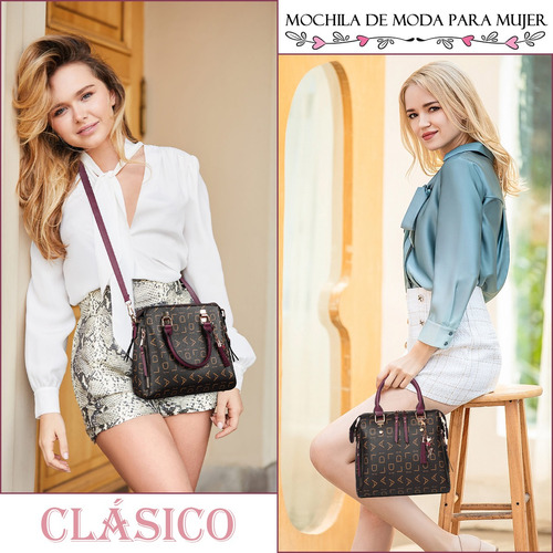 Bolso De Hombro Con Estampado Crossbody Para Mujer