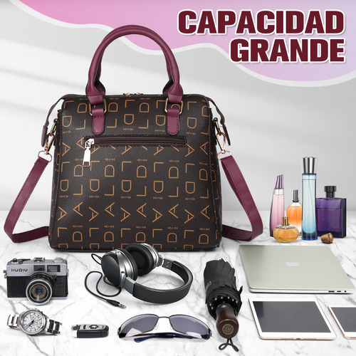 Bolso De Hombro Con Estampado Crossbody Para Mujer