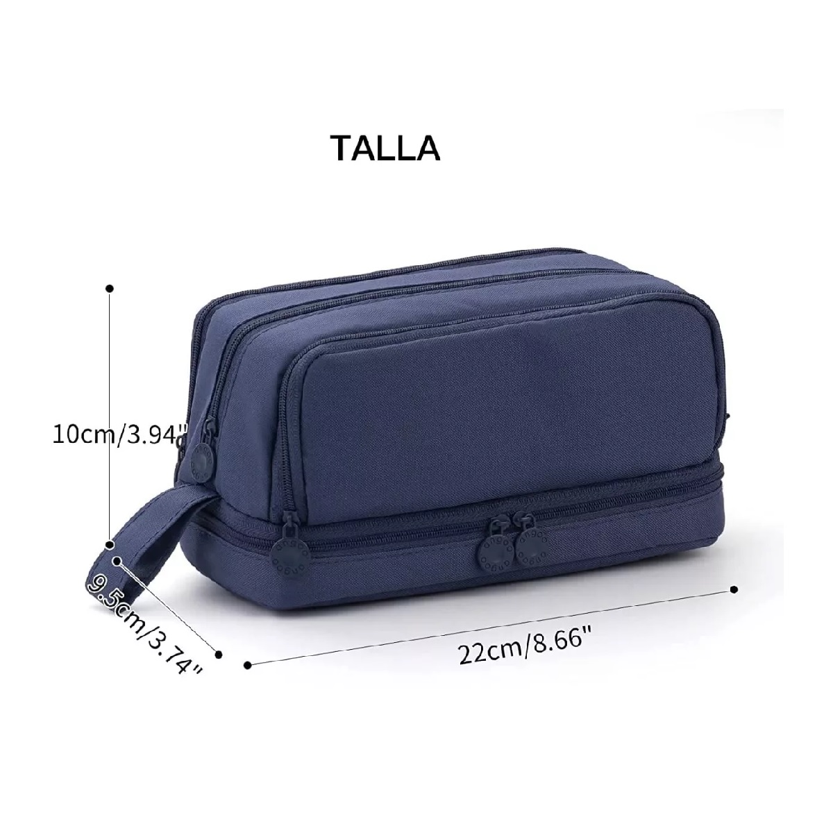Estuche Para Lápices De Gran Capacidad Con 4 Compartimentos