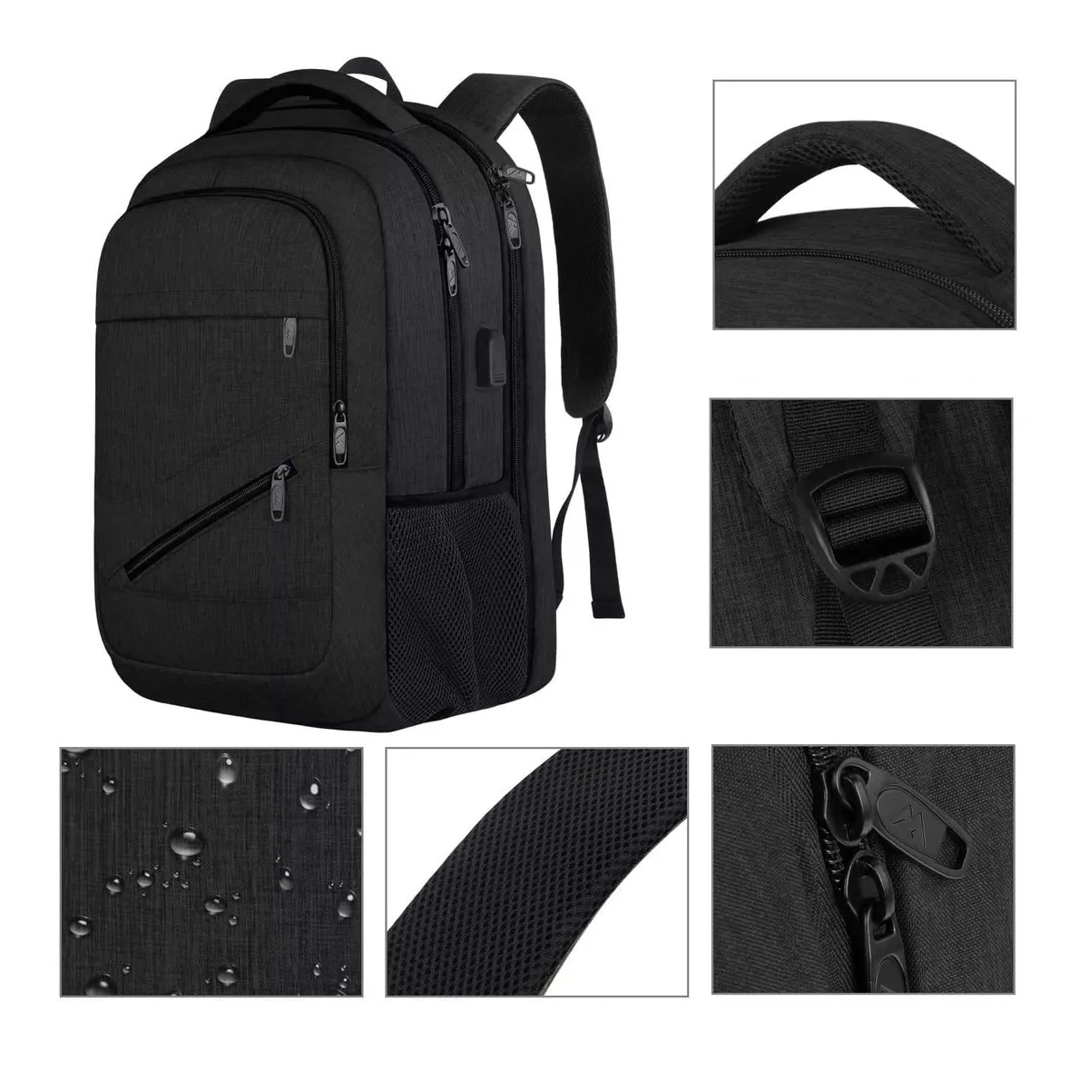 Mochila Para Laptop 17 Pulgadas Viaje 35L.