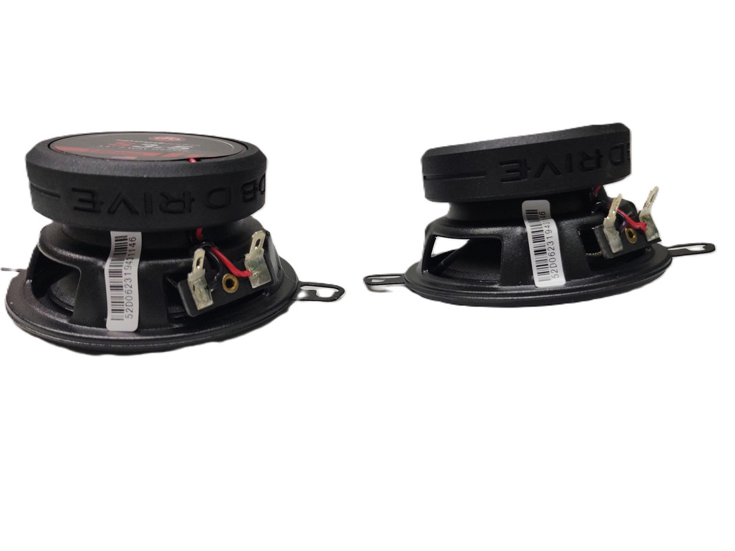 Bocinas Coaxiales DB Drive S3.5 40W RMS 3.5 Pulgadas 4 Ohms 2 Vías.