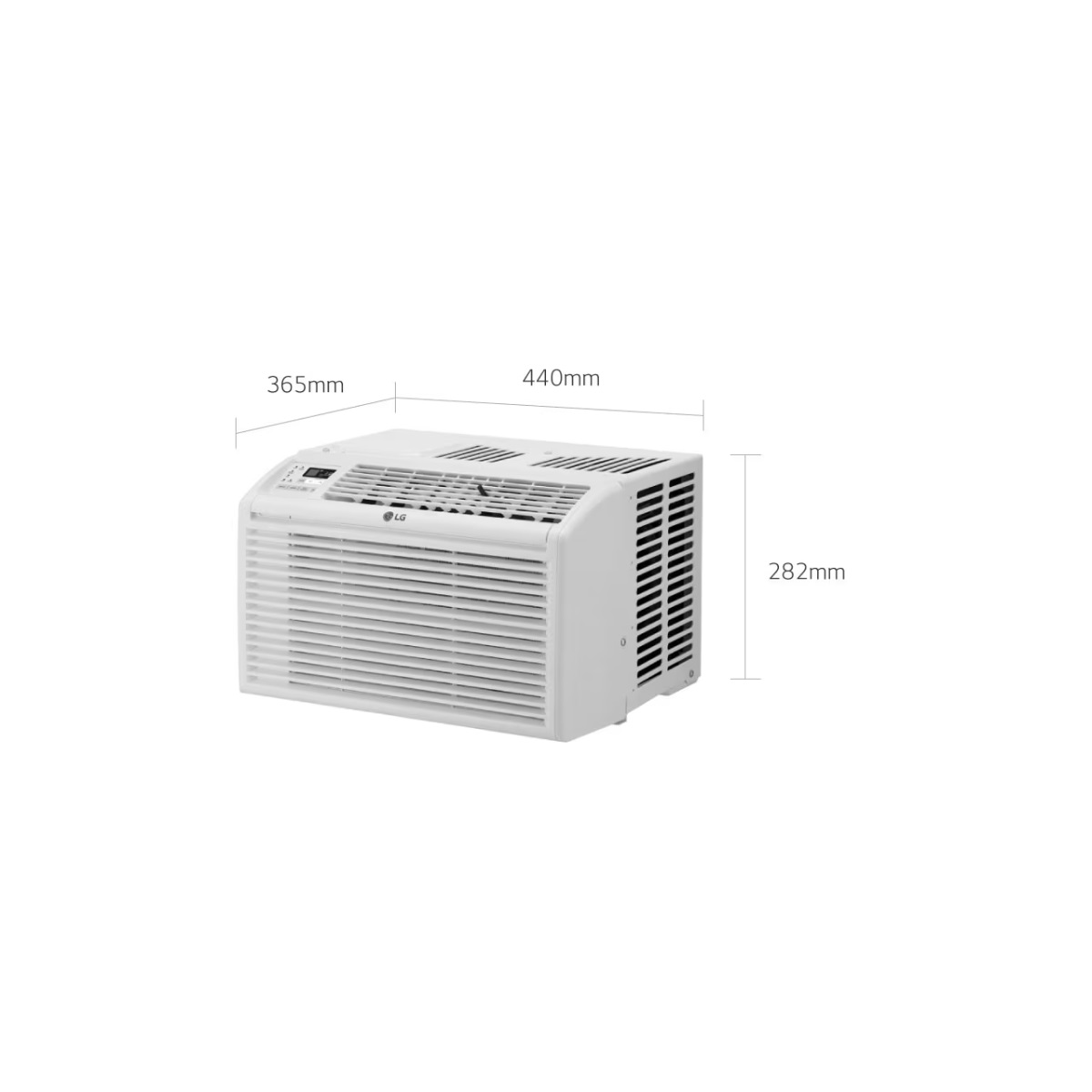 Aire Acondicionado LG W051CE Tipo ventana 5000 BTUs  Solo Frío 115V