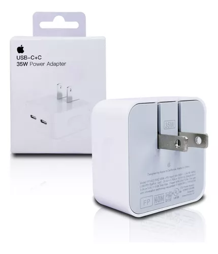 Cargador 35w Doble Usb-c Carga Rápida Para iPhone E Android.