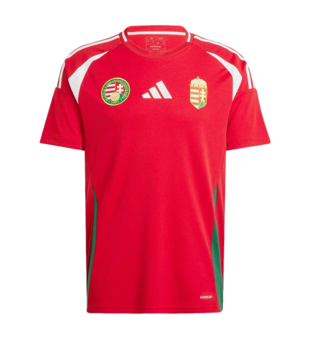 Nuevo! Jersey Hungria Eurocopa 2024/2025 Titular Local Roja Talla XL.