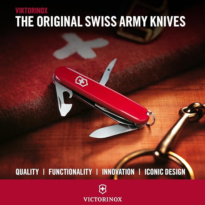 Victorinox Deluxe Tinker para 17 Usos, Rojo.