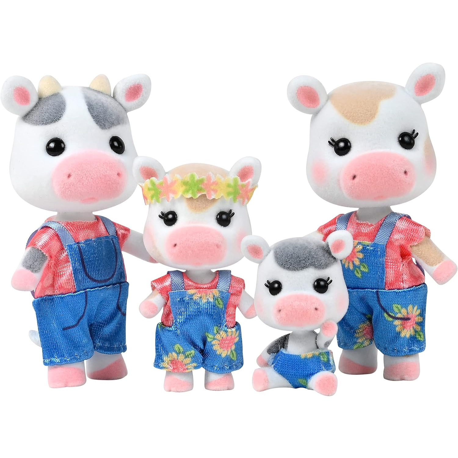 Sunny Days Entertainment Honey Bee Acres The Cloverberrys Cow Family Familia de Vaquitas.