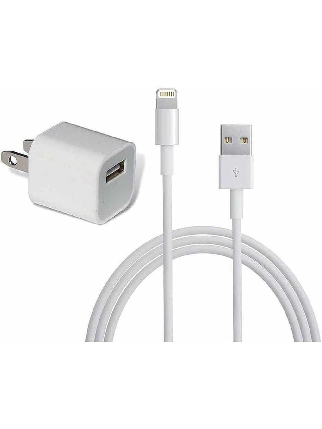Combo Cargador 5w compatible con Iphone IOS