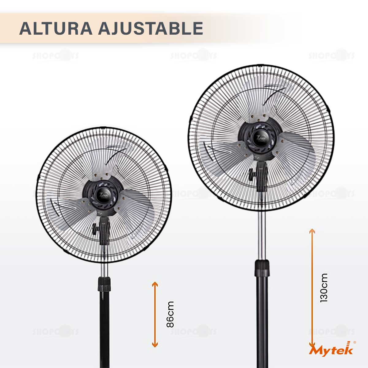 Ventilador Zfan 3388 De Pedestal 40.6 Cm Industrial Metalico