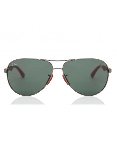 Lentes de sol Ray Ban RB8313M F001/71 Aviator Scuderia Ferrari Fibra de carbono