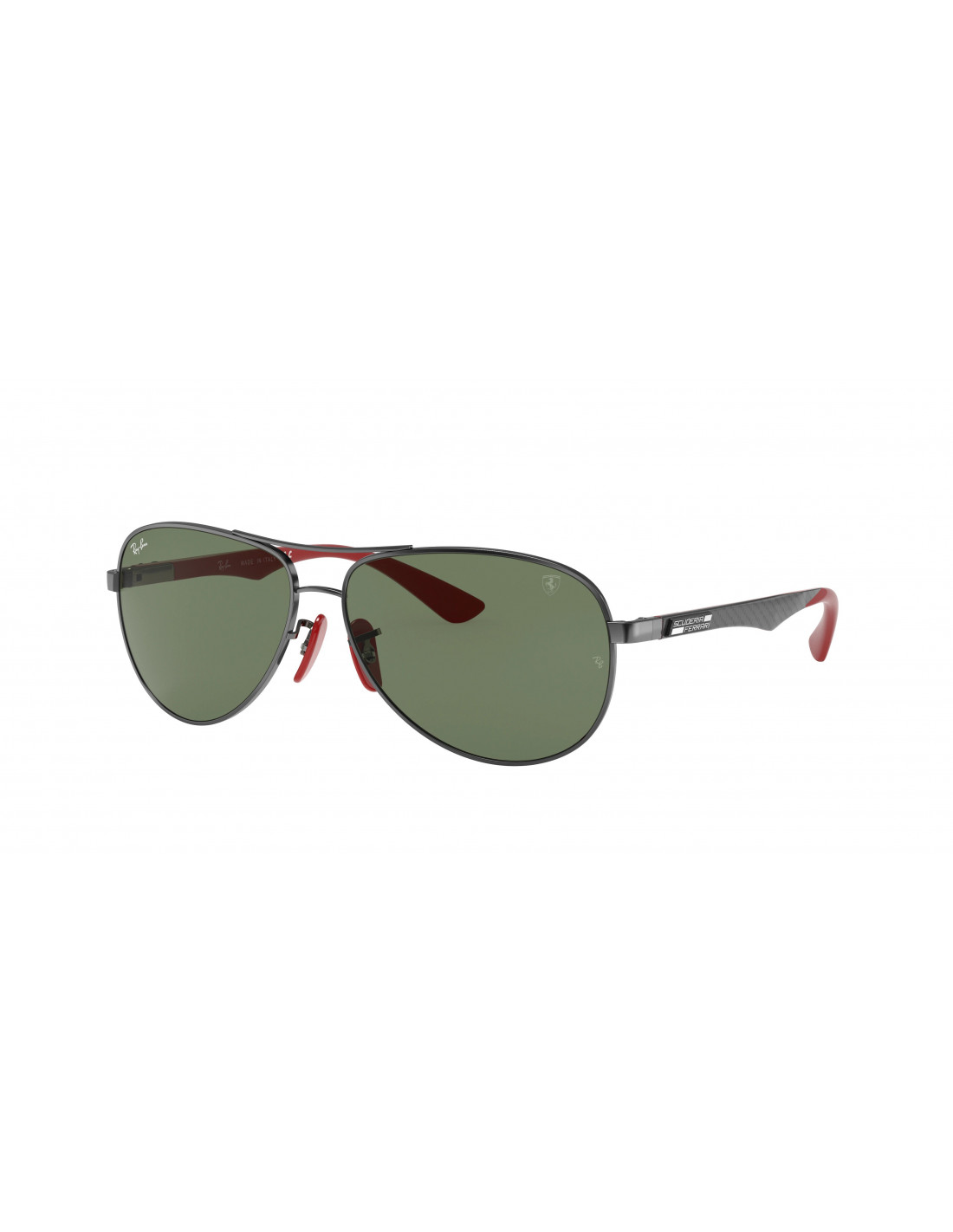 Lentes de sol Ray Ban RB8313M F001/71 Aviator Scuderia Ferrari Fibra de carbono